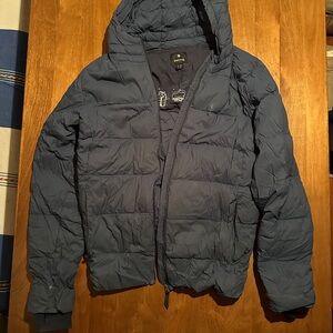 Men's Blue Puffer Jacket